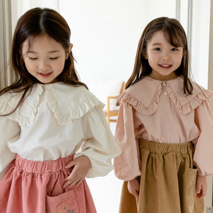 LINDO - Korean Children Fashion - #Kfashion4kids - Anna Collar Blouse