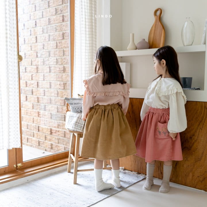 LINDO - Korean Children Fashion - #Kfashion4kids - Anna Collar Blouse - 3