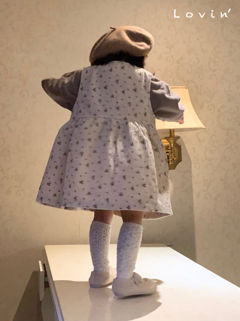 LOVIN - Korean Children Fashion - #Kfashion4kids - Flower One-piece - 12