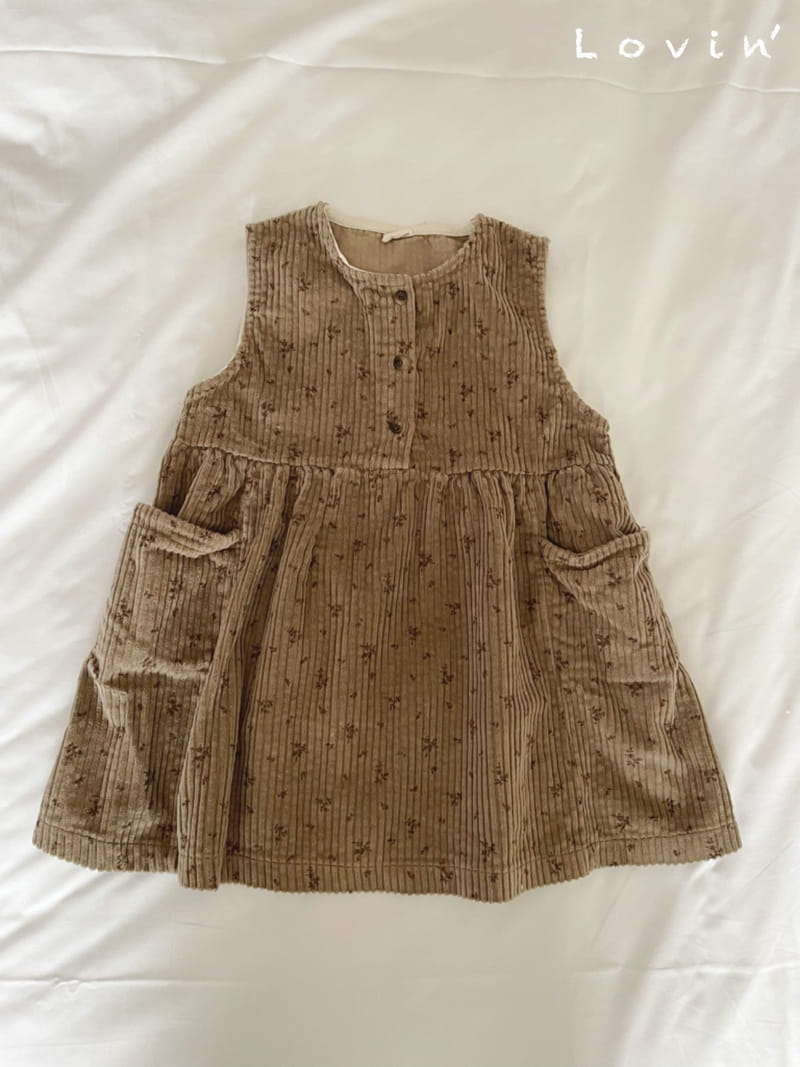 LOVIN - Korean Children Fashion - #Kfashion4kids - Flower One-piece - 2