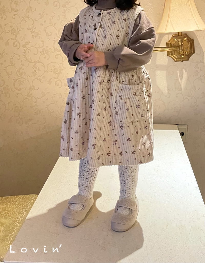 LOVIN - Korean Children Fashion - #Kfashion4kids - Flower One-piece - 8
