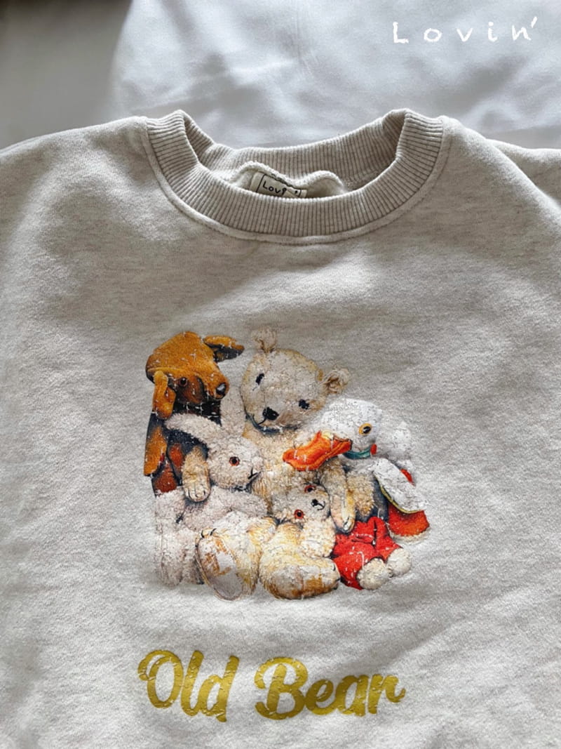 LOVIN - Korean Children Fashion - #Kfashion4kids - Old Bear Sweatshirt - 8