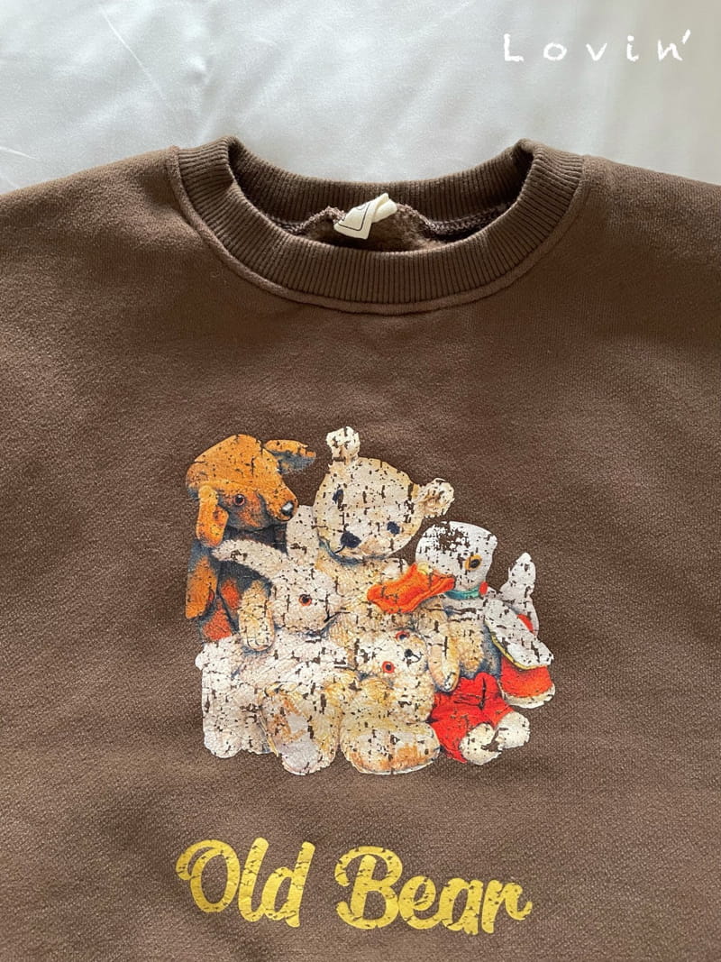 LOVIN - Korean Children Fashion - #Kfashion4kids - Old Bear Sweatshirt - 9
