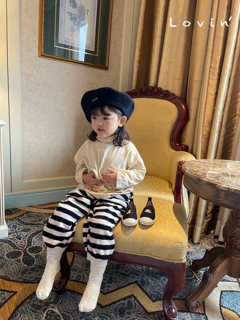 LOVIN - Korean Children Fashion - #Kfashion4kids - Loose Turtleneck Tee - 10