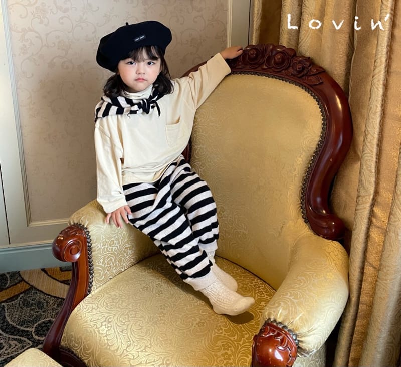 LOVIN - Korean Children Fashion - #Kfashion4kids - Loose Turtleneck Tee - 7