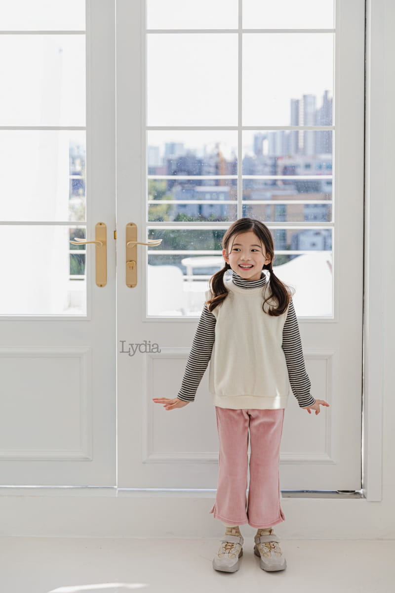 LYDIA - Korean Children Fashion - #Kfashion4kids - Rib Bootscut Pants - 12