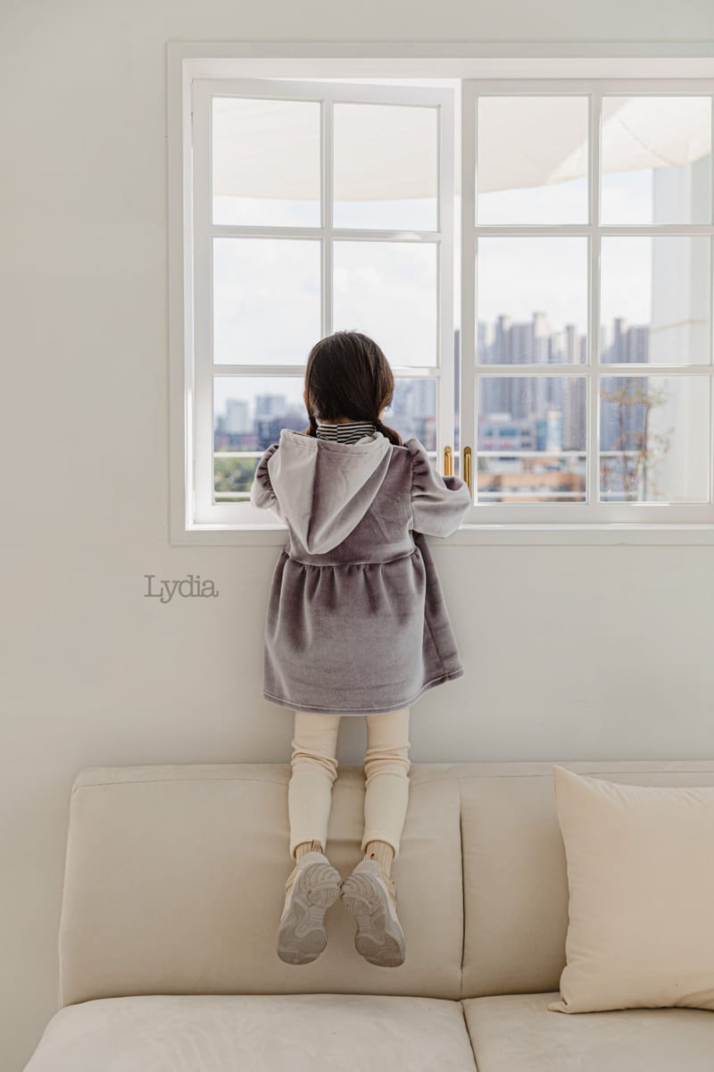 LYDIA - Korean Children Fashion - #Kfashion4kids - Bling Neo Hoody