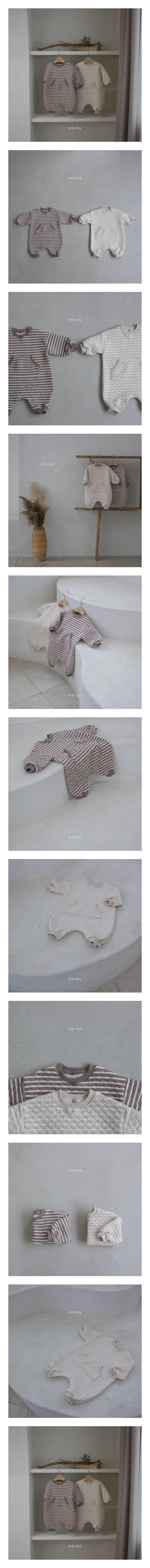 M KIDS - Korean Children Fashion - #Kfashion4kids - Kangaroo Bodysuit