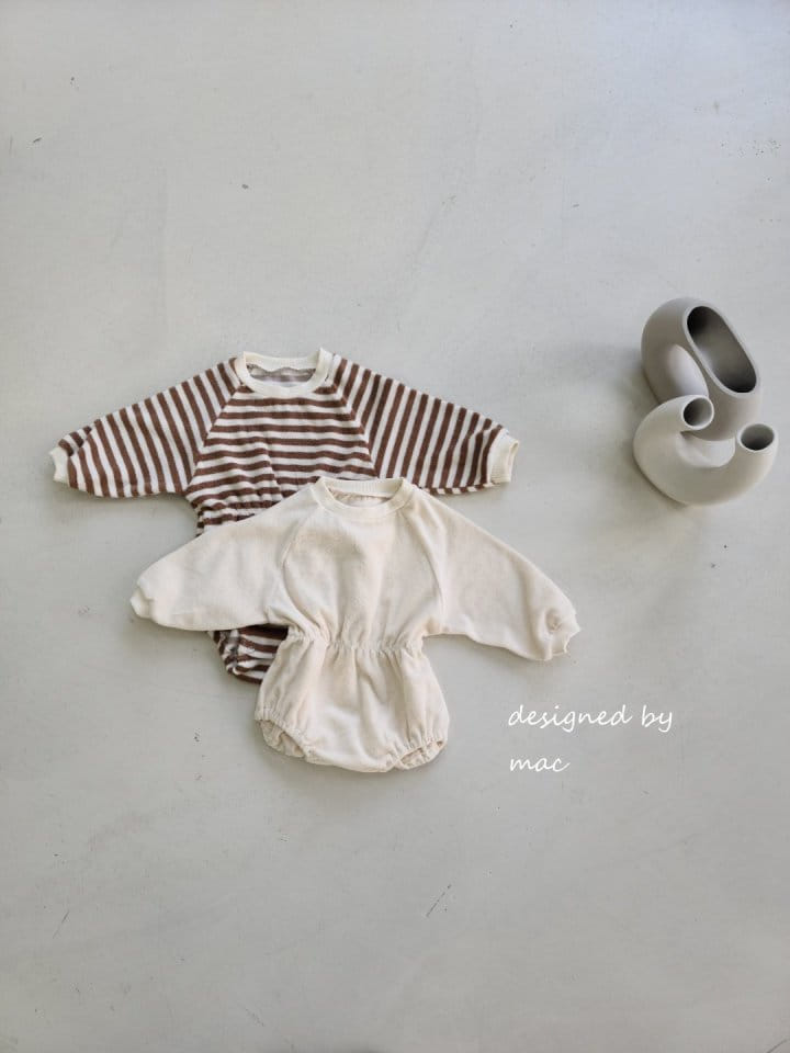 MAC - Korean Children Fashion - #Kfashion4kids - Terry Bodysuit
