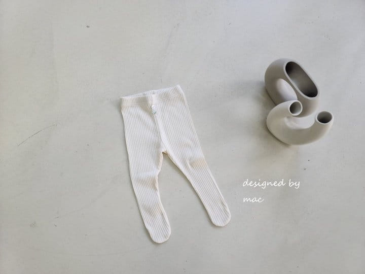 MAC - Korean Children Fashion - #Kfashion4kids - Button Foot Leggings - 2