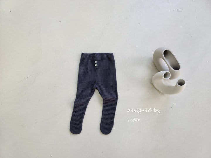 MAC - Korean Children Fashion - #Kfashion4kids - Button Foot Leggings - 4