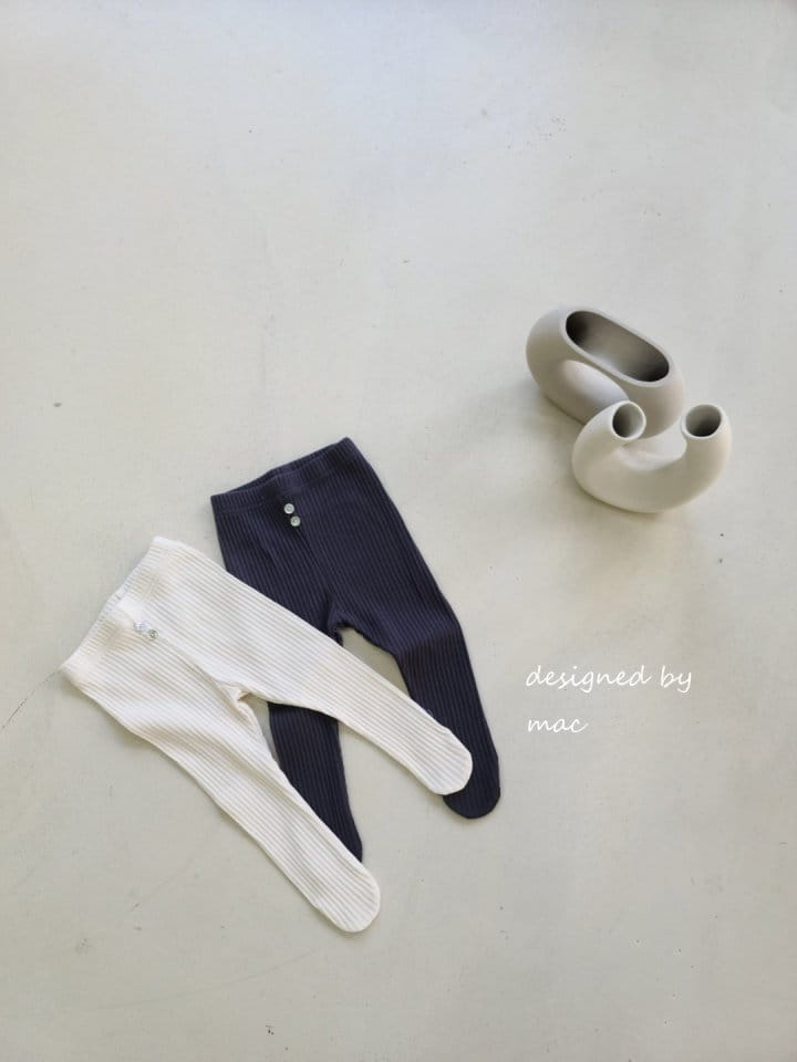 MAC - Korean Children Fashion - #Kfashion4kids - Button Foot Leggings - 6