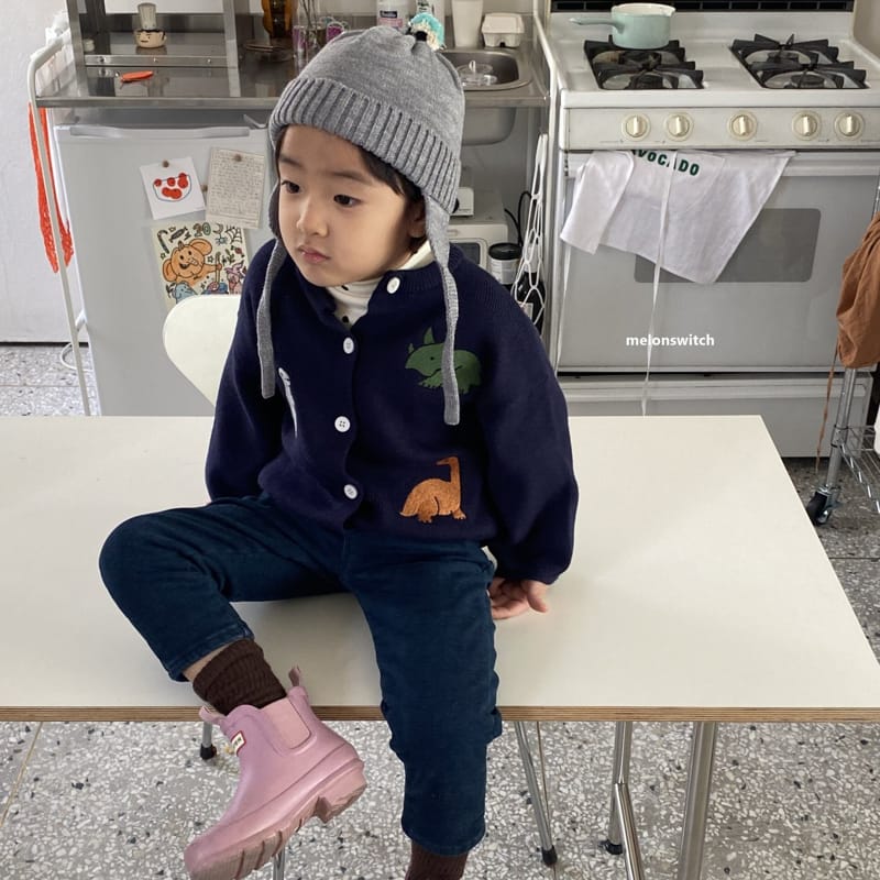 MELON SWITCH - Korean Children Fashion - #Kfashion4kids - Dino Cardigan - 10