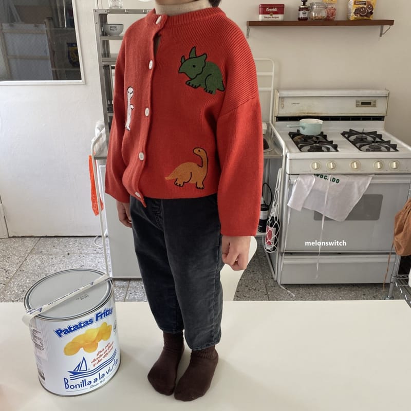 MELON SWITCH - Korean Children Fashion - #Kfashion4kids - Dino Cardigan - 3