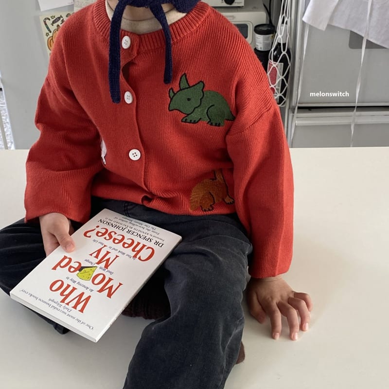 MELON SWITCH - Korean Children Fashion - #Kfashion4kids - Dino Cardigan - 9