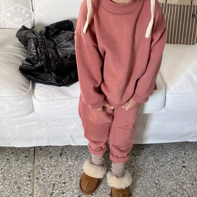 MELON SWITCH - Korean Children Fashion - #Kfashion4kids - New Bread Top Bottom Set - 3