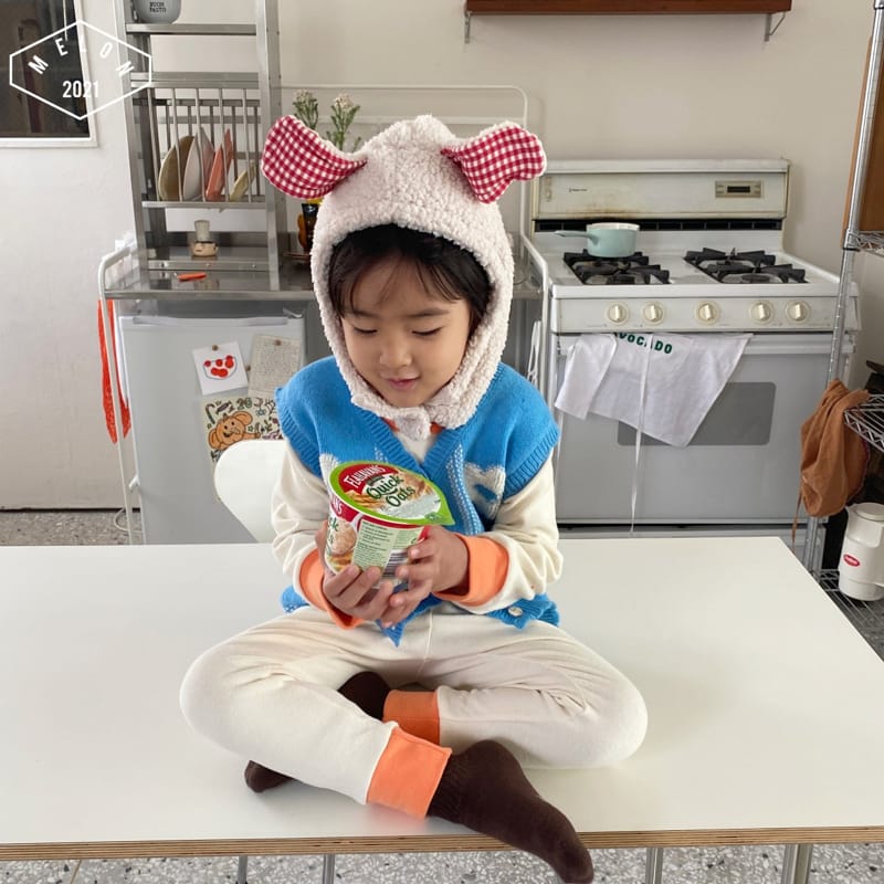 MELON SWITCH - Korean Children Fashion - #Kfashion4kids - Flower Knit Vest - 12