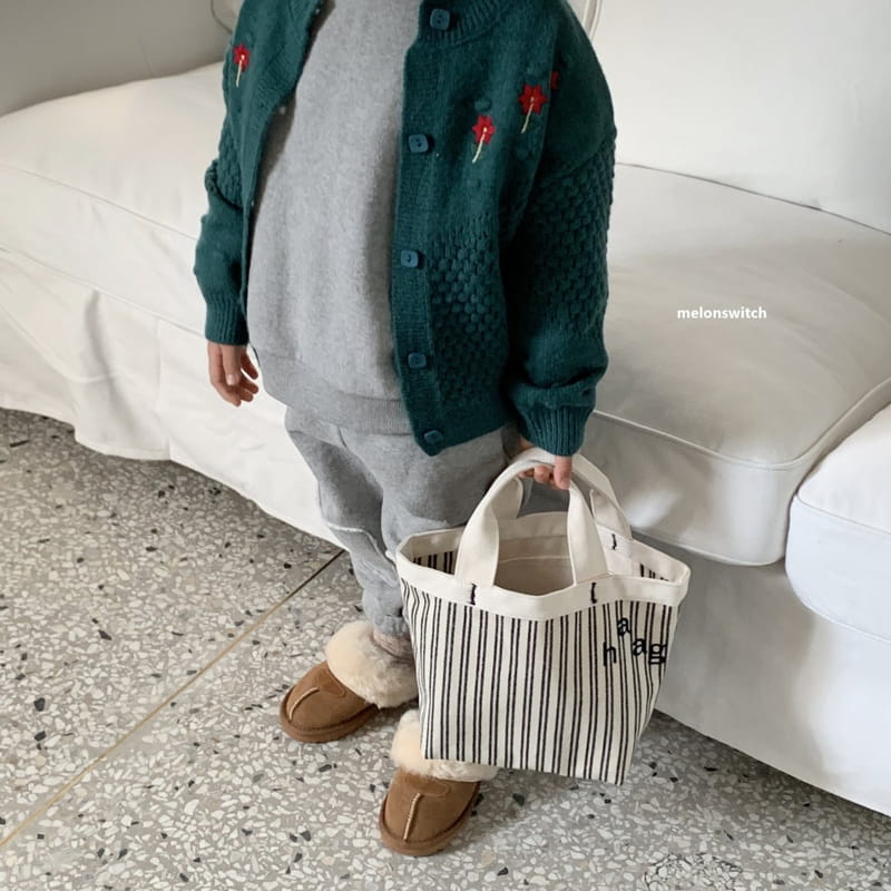 MELON SWITCH - Korean Children Fashion - #Kfashion4kids - Flower Bon Bon Cardigan - 12