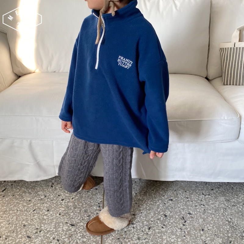 MELON SWITCH - Korean Children Fashion - #Kfashion4kids - Twist Knit Top Bottom Set - 2