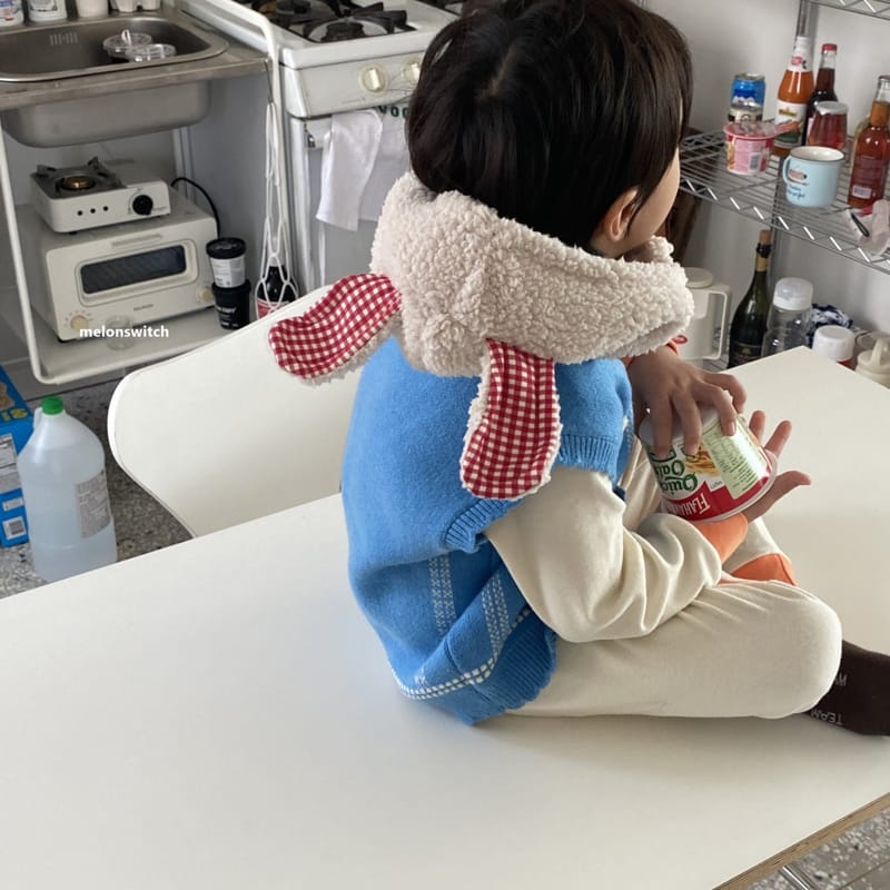 MELON SWITCH - Korean Children Fashion - #Kfashion4kids - Rabbit Check Hat - 4