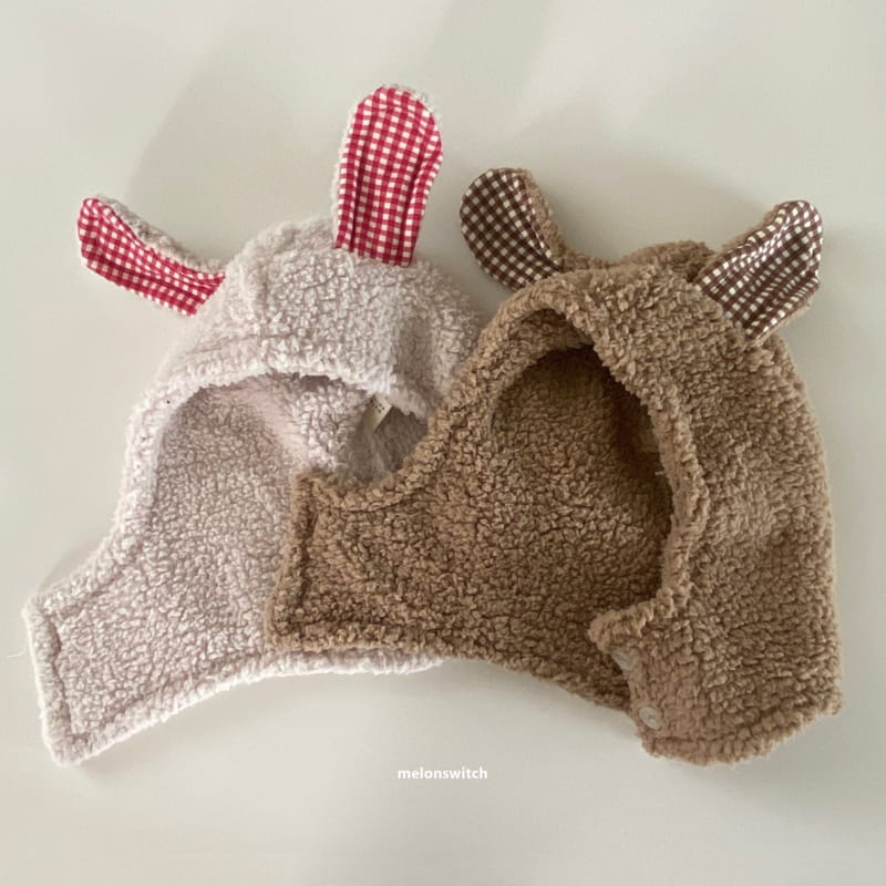 MELON SWITCH - Korean Children Fashion - #Kfashion4kids - Rabbit Check Hat - 8