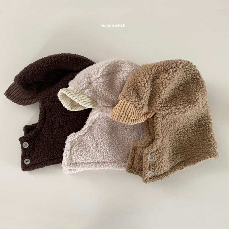 MELON SWITCH - Korean Children Fashion - #Kfashion4kids - Roasted Chestnut Warmer Hat - 10