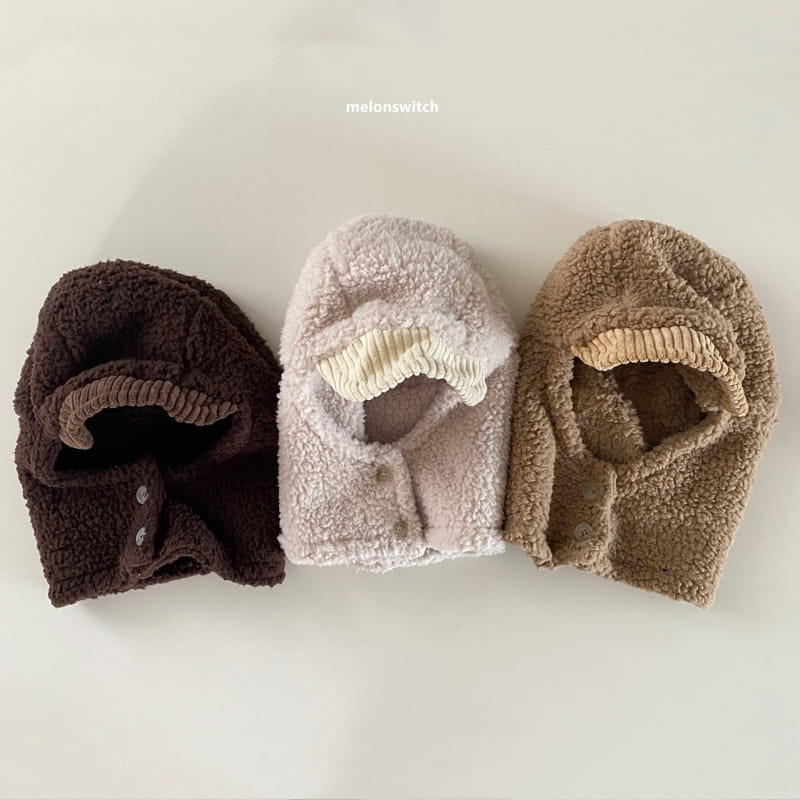 MELON SWITCH - Korean Children Fashion - #Kfashion4kids - Roasted Chestnut Warmer Hat - 9