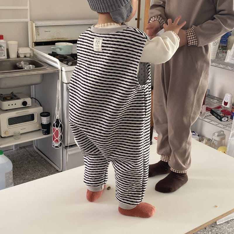MELON SWITCH - Korean Children Fashion - #Kfashion4kids - Marlangi Quilting Sleep Wear Bodysuit