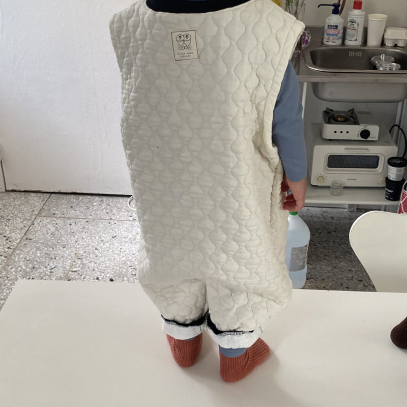 MELON SWITCH - Korean Children Fashion - #Kfashion4kids - Marlangi Quilting Sleep Wear Bodysuit - 7