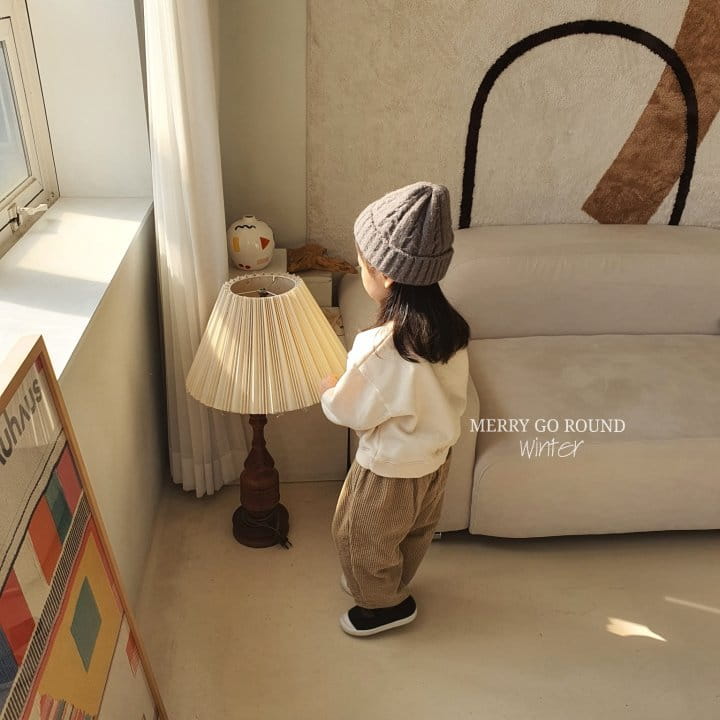 MERRY GO ROUND - Korean Children Fashion - #Kfashion4kids - Funny Smile Sweatshirt - 8