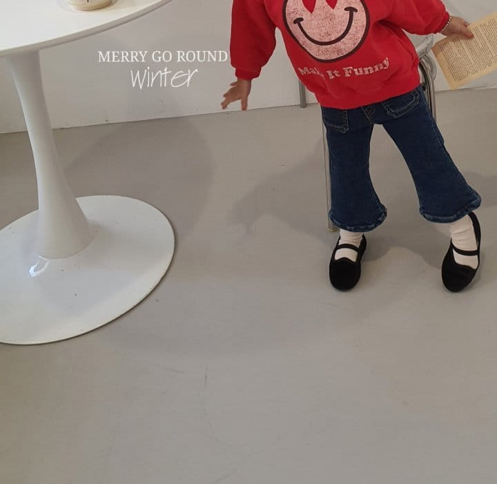 MERRY GO ROUND - Korean Children Fashion - #Kfashion4kids - Pocket Fleece Bootscut - 4