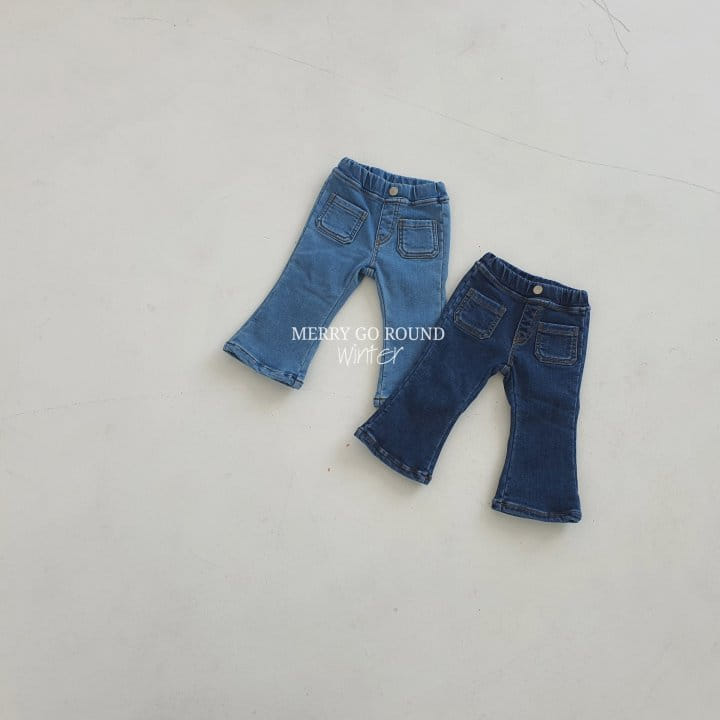 MERRY GO ROUND - Korean Children Fashion - #Kfashion4kids - Pocket Fleece Bootscut - 8