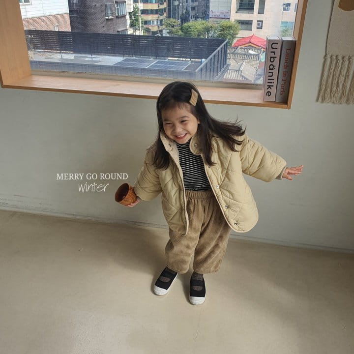 MERRY GO ROUND - Korean Children Fashion - #Kfashion4kids - Fleece Reversible Padding - 9
