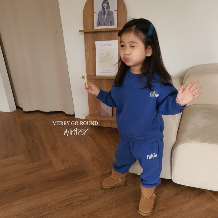 MERRY GO ROUND - Korean Children Fashion - #Kfashion4kids - Fanta Top Bottom Set