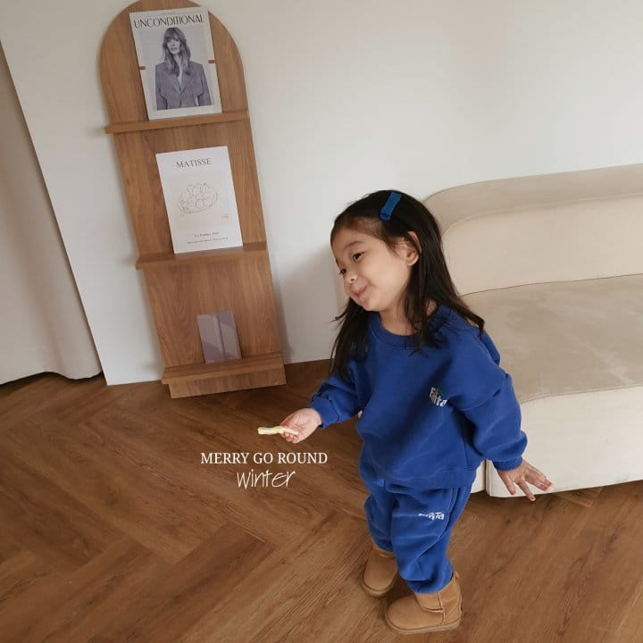 MERRY GO ROUND - Korean Children Fashion - #Kfashion4kids - Fanta Top Bottom Set - 2