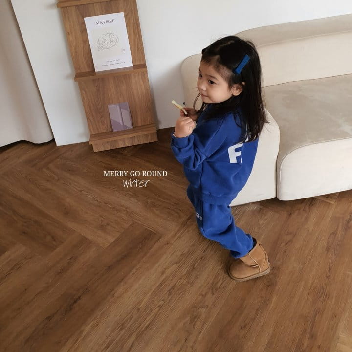 MERRY GO ROUND - Korean Children Fashion - #Kfashion4kids - Fanta Top Bottom Set - 3