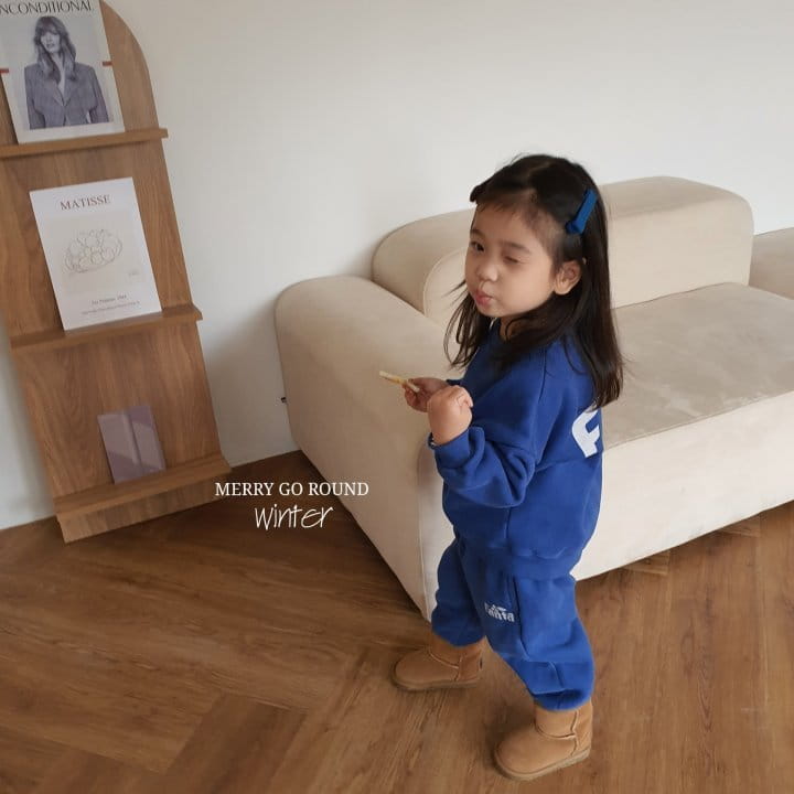 MERRY GO ROUND - Korean Children Fashion - #Kfashion4kids - Fanta Top Bottom Set - 4
