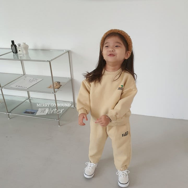 MERRY GO ROUND - Korean Children Fashion - #Kfashion4kids - Fanta Top Bottom Set - 7