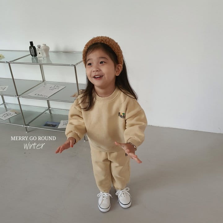 MERRY GO ROUND - Korean Children Fashion - #Kfashion4kids - Fanta Top Bottom Set - 9