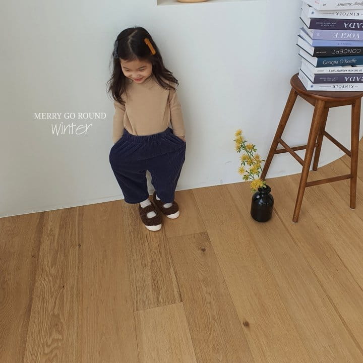 MERRY GO ROUND - Korean Children Fashion - #Kfashion4kids - Rib Pants