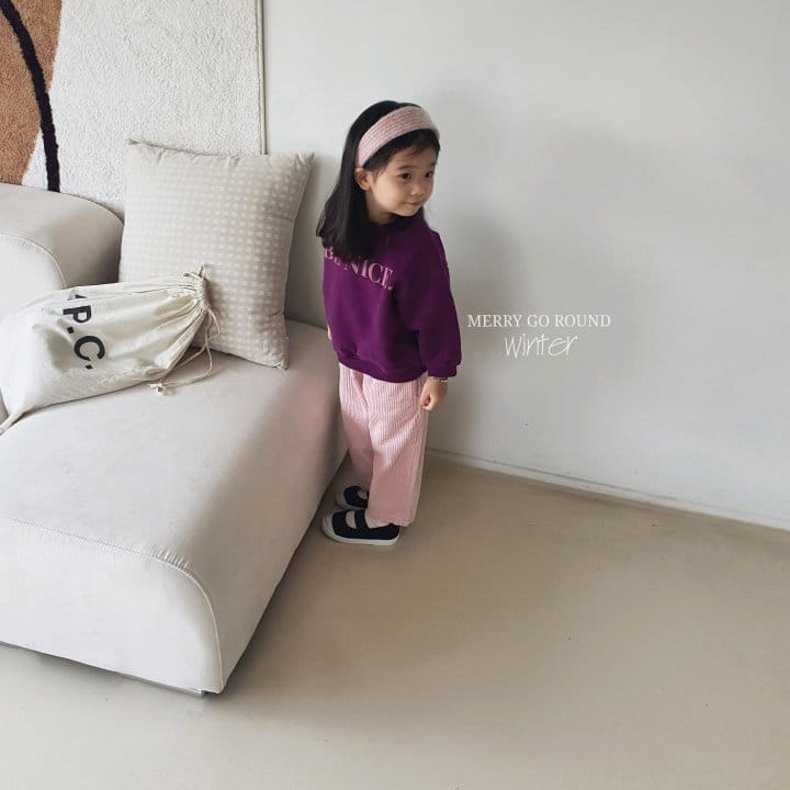 MERRY GO ROUND - Korean Children Fashion - #Kfashion4kids - Rib Pants - 10