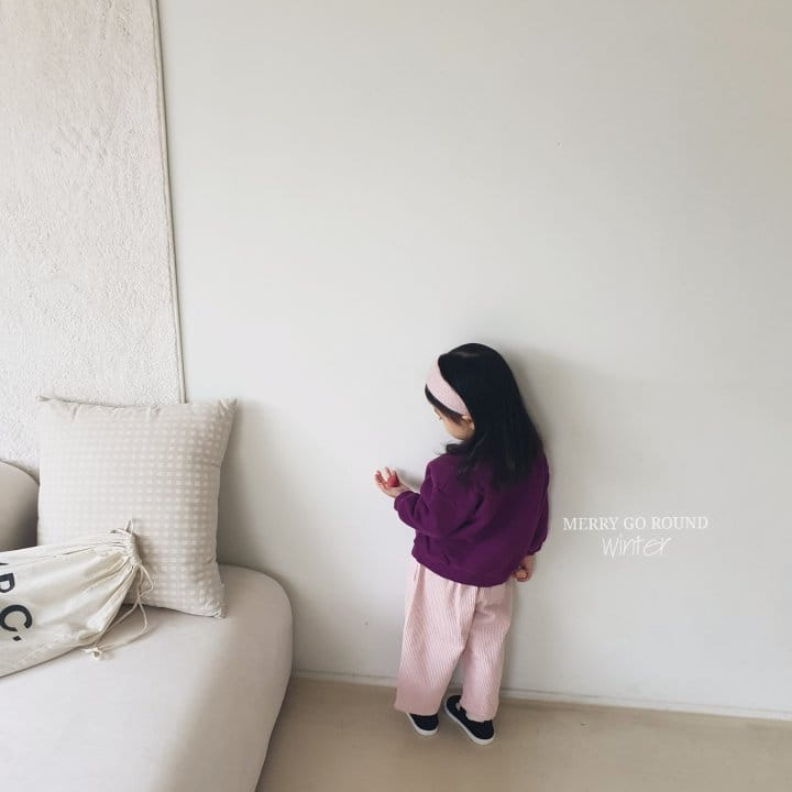 MERRY GO ROUND - Korean Children Fashion - #Kfashion4kids - Rib Pants - 12