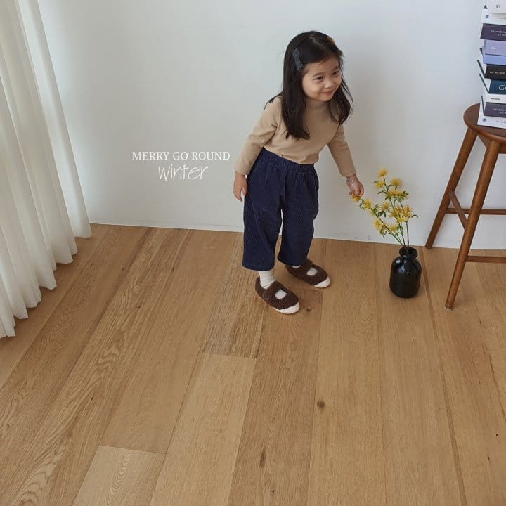 MERRY GO ROUND - Korean Children Fashion - #Kfashion4kids - Rib Pants - 3