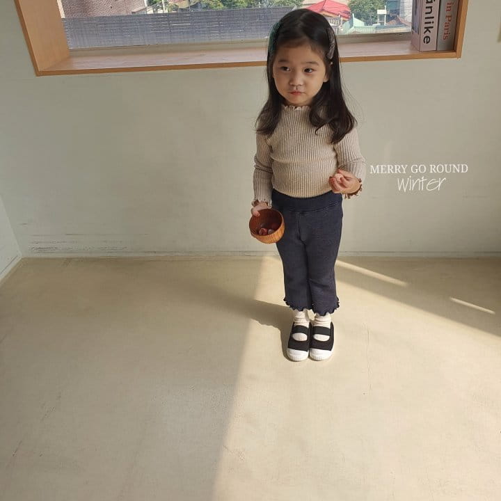 MERRY GO ROUND - Korean Children Fashion - #Kfashion4kids - Rib Wave Tee - 5