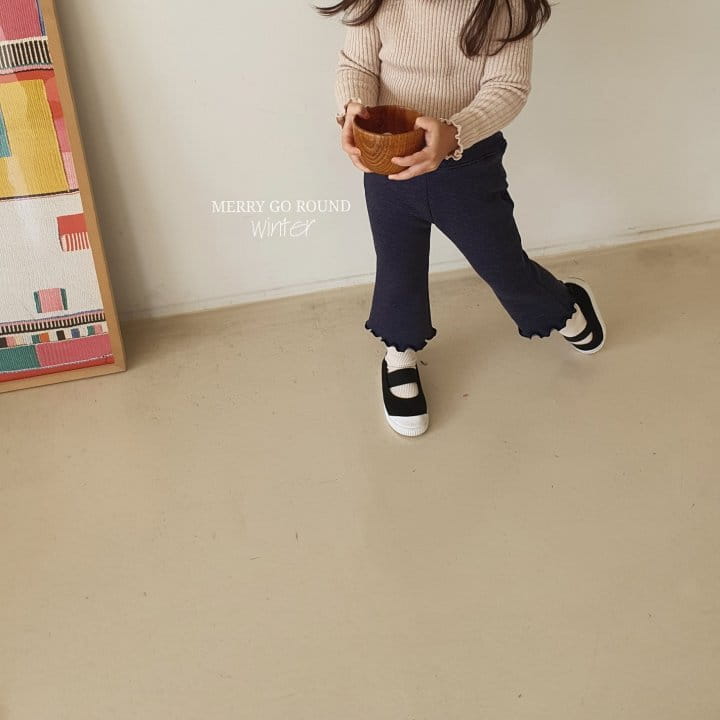 MERRY GO ROUND - Korean Children Fashion - #Kfashion4kids - Rib Wave Tee - 6