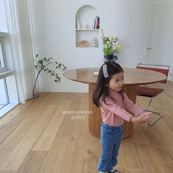 MERRY GO ROUND - Korean Children Fashion - #Kfashion4kids - Fleece Hakc Turtleneck - 11