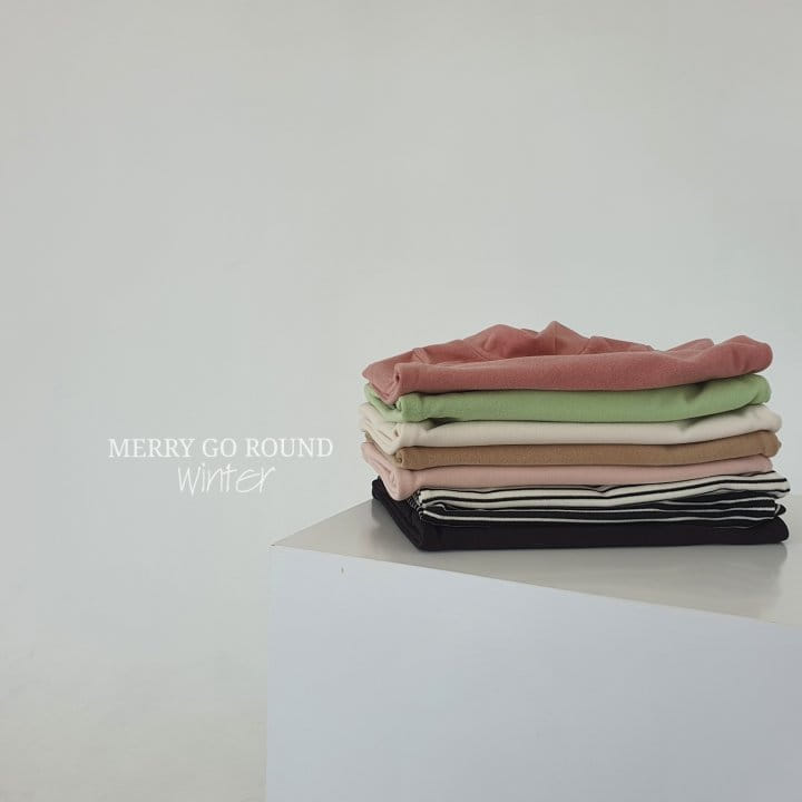MERRY GO ROUND - Korean Children Fashion - #Kfashion4kids - Fleece Hakc Turtleneck - 5