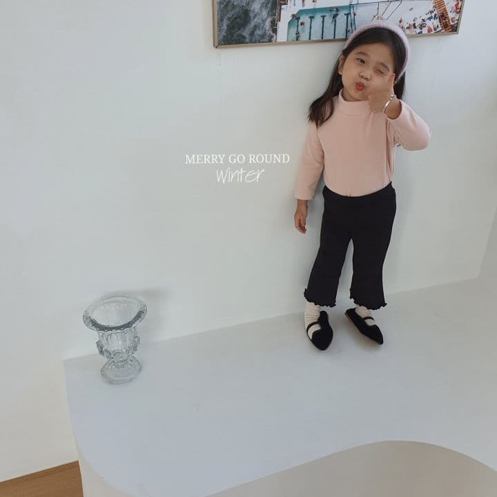 MERRY GO ROUND - Korean Children Fashion - #Kfashion4kids - Fleece Hakc Turtleneck - 6