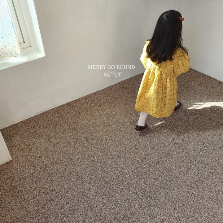 MERRY GO ROUND - Korean Children Fashion - #Kfashion4kids - Small Collar One-piece - 5