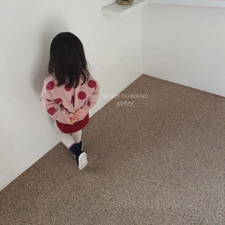 MERRY GO ROUND - Korean Children Fashion - #Kfashion4kids - Dot Sweatshirt - 11